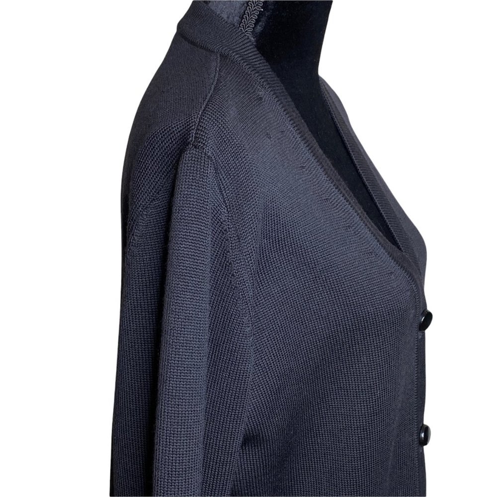 Escada Black Cardigan - Picture 6 of 16